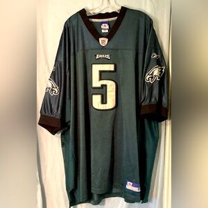 Vintage Philadelphia Eagles #5 McNabb Football Jersey